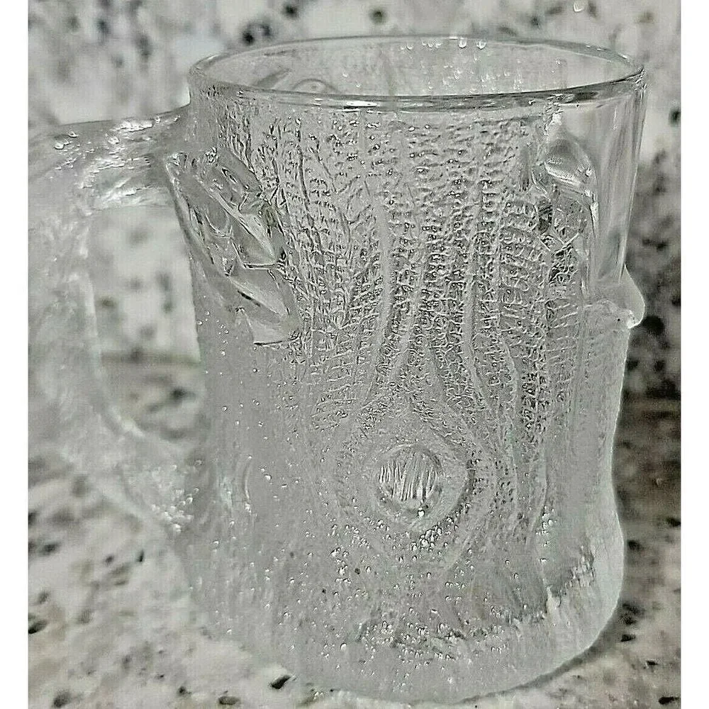 McDonald's The Flintstones RocDonald's 1993 Vintage Treemendous Mug Glass France